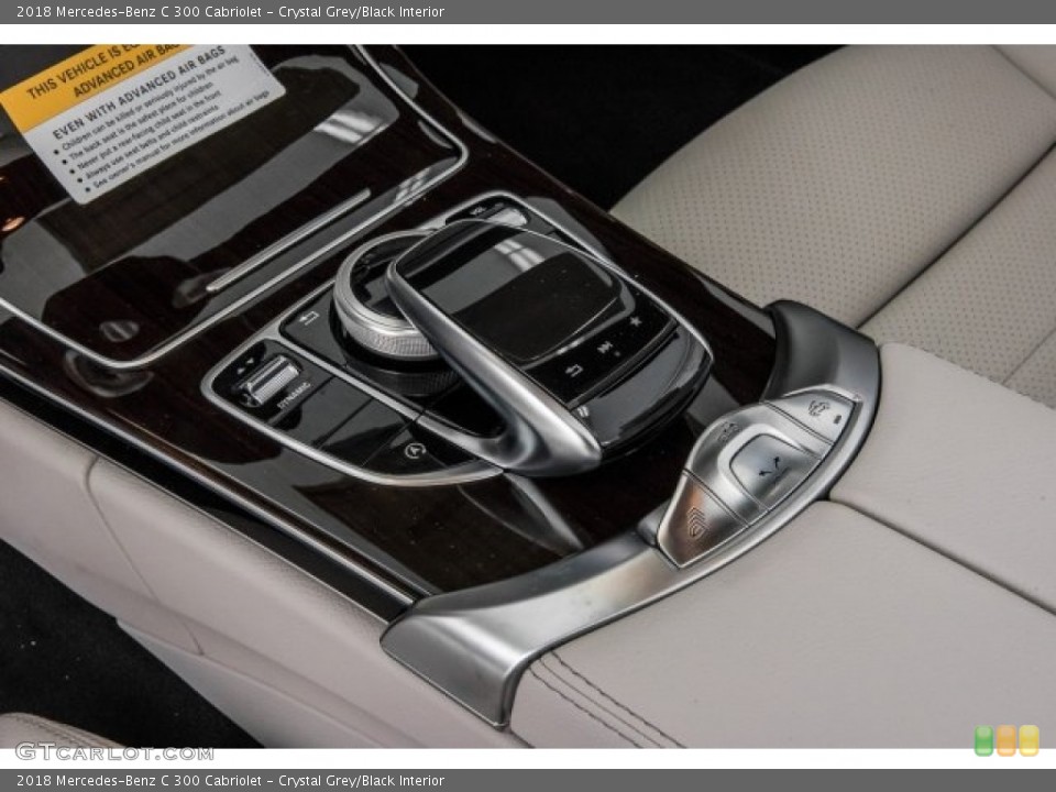 Crystal Grey/Black Interior Transmission for the 2018 Mercedes-Benz C 300 Cabriolet #122349967