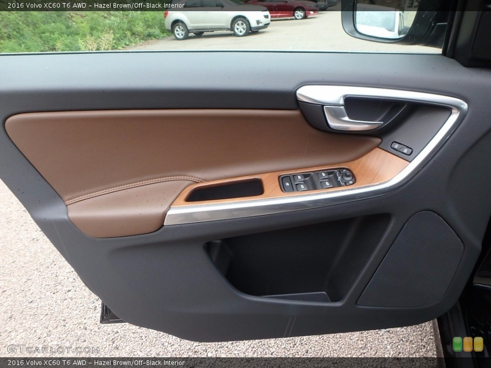 Hazel Brown/Off-Black Interior Door Panel for the 2016 Volvo XC60 T6 AWD #122361403