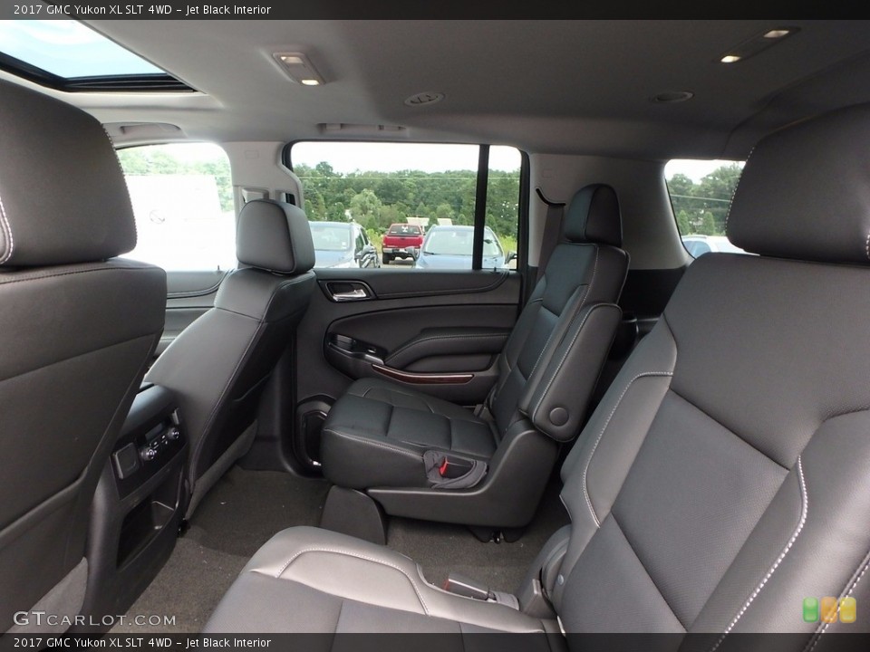 Jet Black Interior Rear Seat for the 2017 GMC Yukon XL SLT 4WD #122366866
