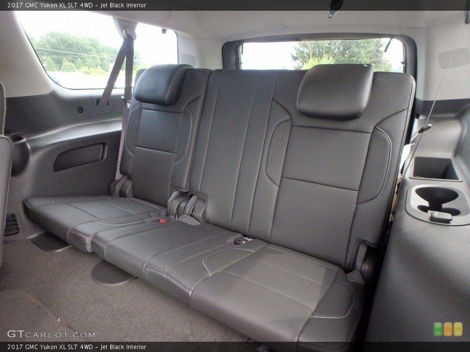 Jet Black Interior Rear Seat for the 2017 GMC Yukon XL SLT 4WD #122366878