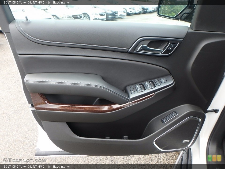 Jet Black Interior Door Panel for the 2017 GMC Yukon XL SLT 4WD #122366896