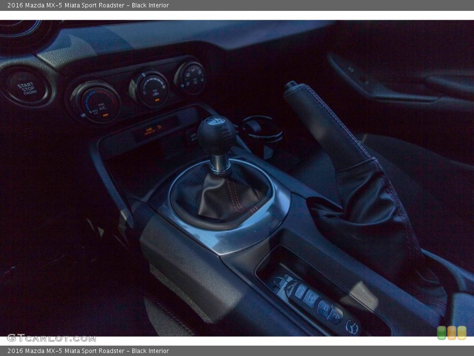 Black Interior Transmission for the 2016 Mazda MX-5 Miata Sport Roadster #122371423