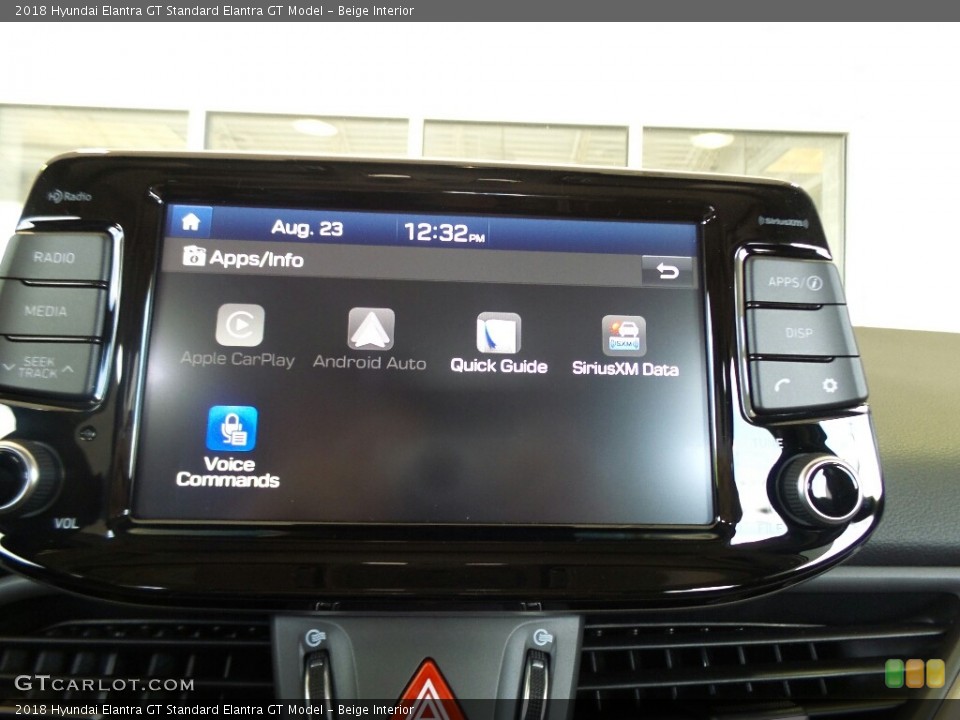 Beige Interior Controls for the 2018 Hyundai Elantra GT  #122372338