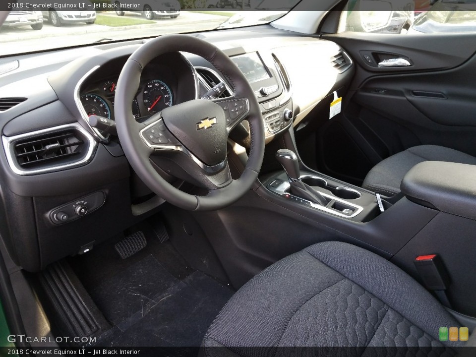 Jet Black Interior Photo for the 2018 Chevrolet Equinox LT #122372521