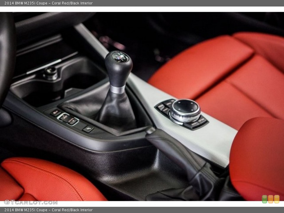 Coral Red/Black Interior Transmission for the 2014 BMW M235i Coupe #122372830