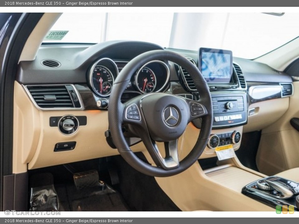 Ginger Beige/Espresso Brown Interior Dashboard for the 2018 Mercedes-Benz GLE 350 #122376097