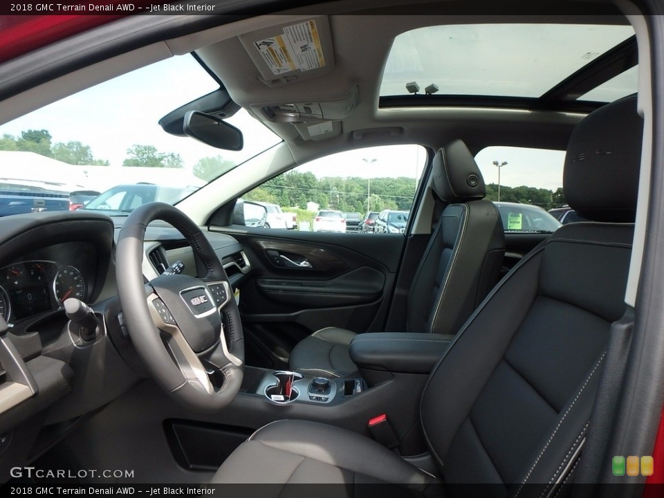 ­Jet Black Interior Front Seat for the 2018 GMC Terrain Denali AWD #122387659