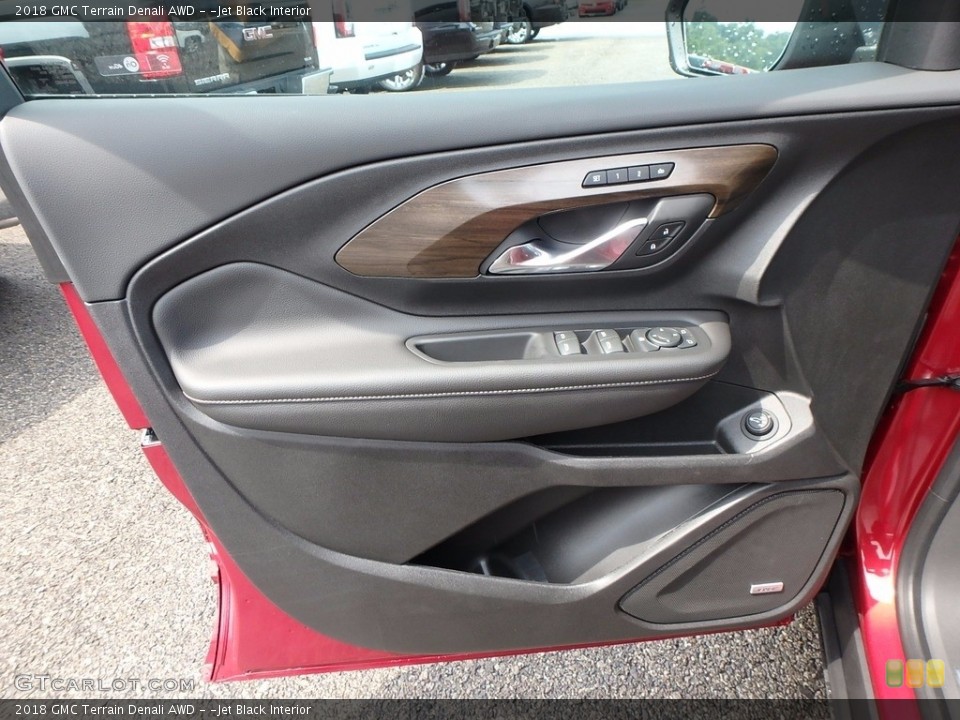 ­Jet Black Interior Door Panel for the 2018 GMC Terrain Denali AWD #122387704