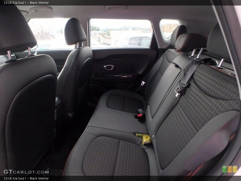 Black Interior Rear Seat for the 2018 Kia Soul ! #122399850
