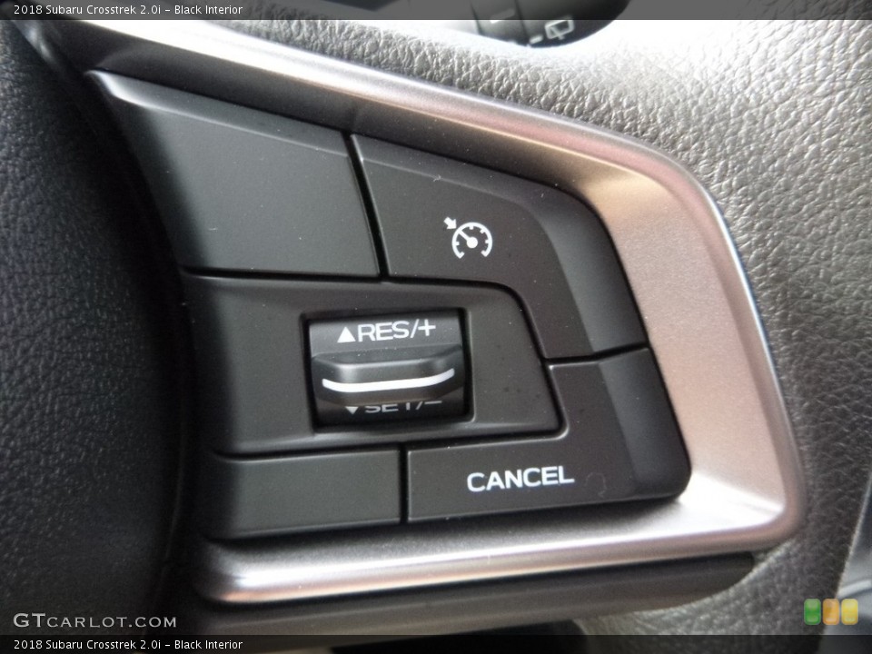 Black Interior Controls for the 2018 Subaru Crosstrek 2.0i #122404143