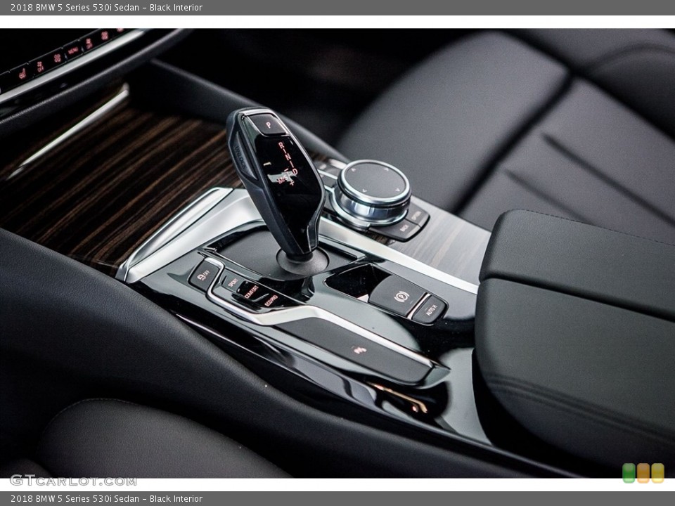 Black Interior Transmission for the 2018 BMW 5 Series 530i Sedan #122404638