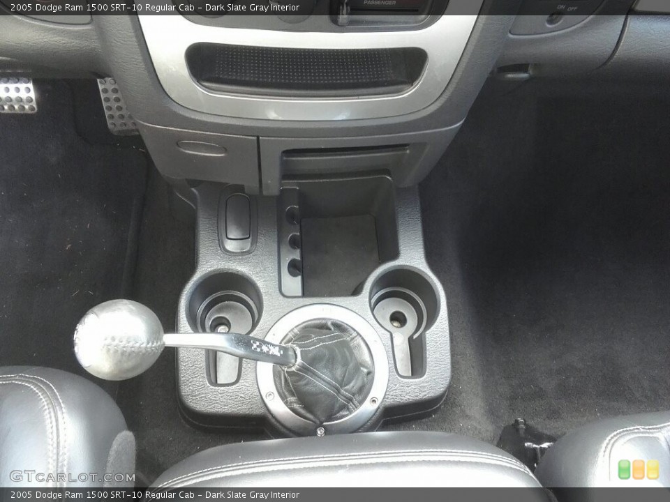Dark Slate Gray Interior Transmission for the 2005 Dodge Ram 1500 SRT-10 Regular Cab #122405853