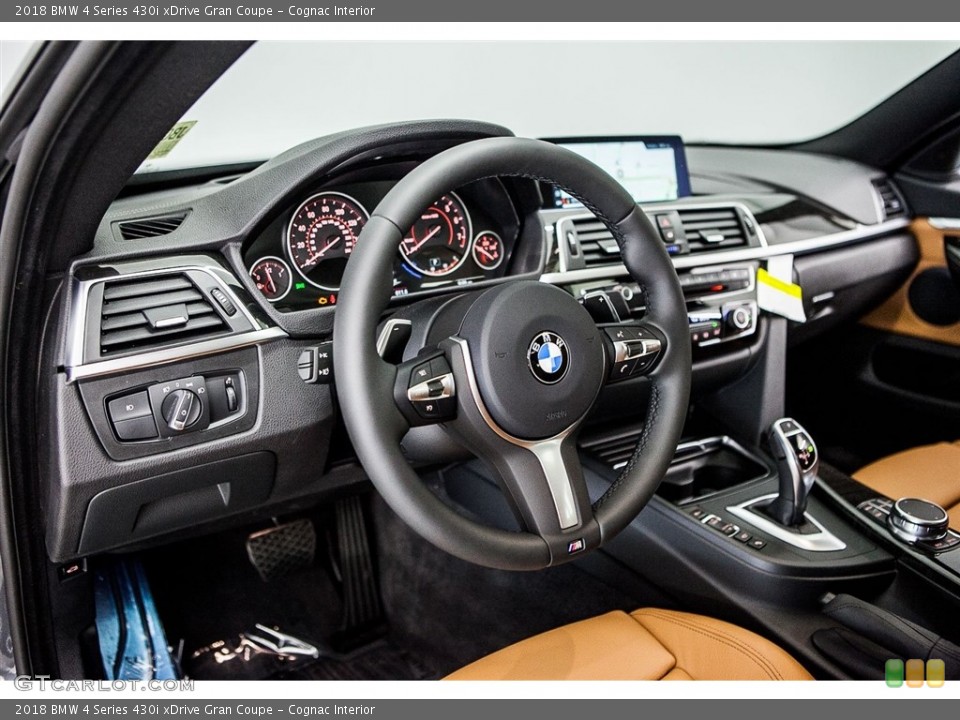 Cognac Interior Dashboard for the 2018 BMW 4 Series 430i xDrive Gran Coupe #122405946
