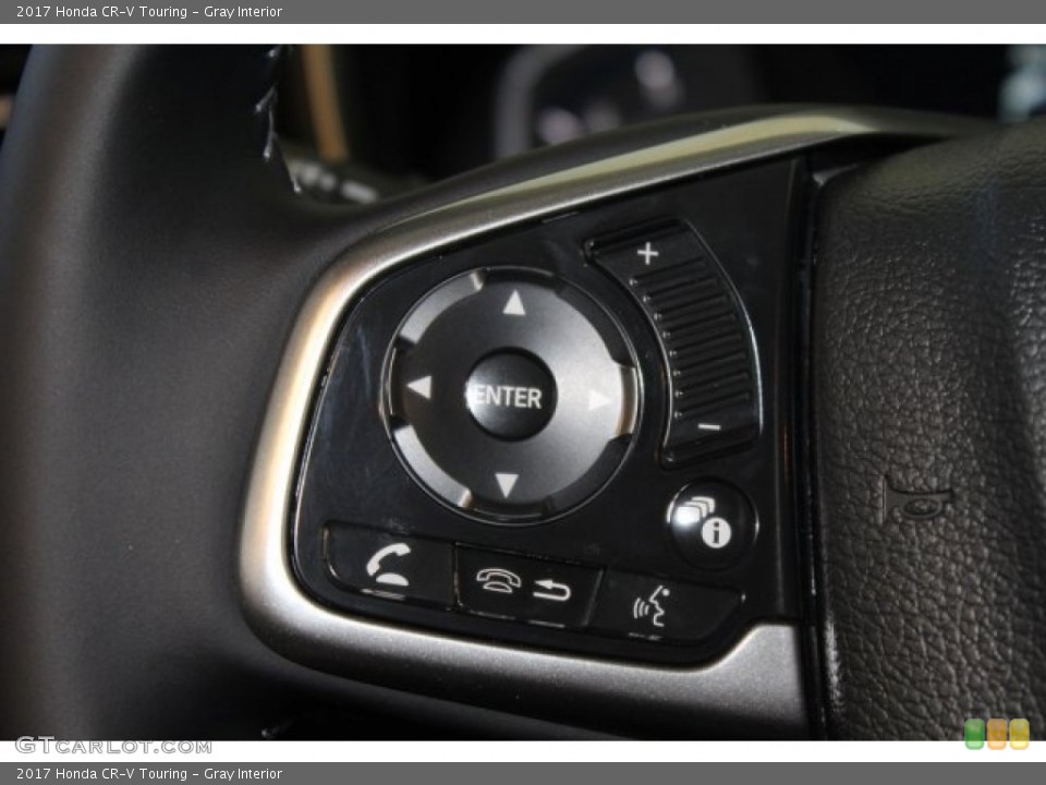 Gray Interior Controls for the 2017 Honda CR-V Touring #122412303