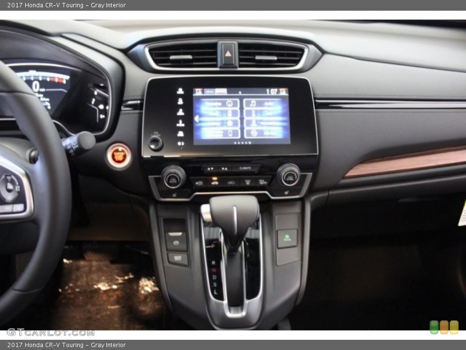 Gray Interior Dashboard for the 2017 Honda CR-V Touring #122412339