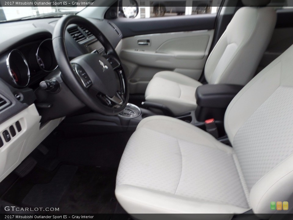 Gray Interior Front Seat for the 2017 Mitsubishi Outlander Sport ES #122417517