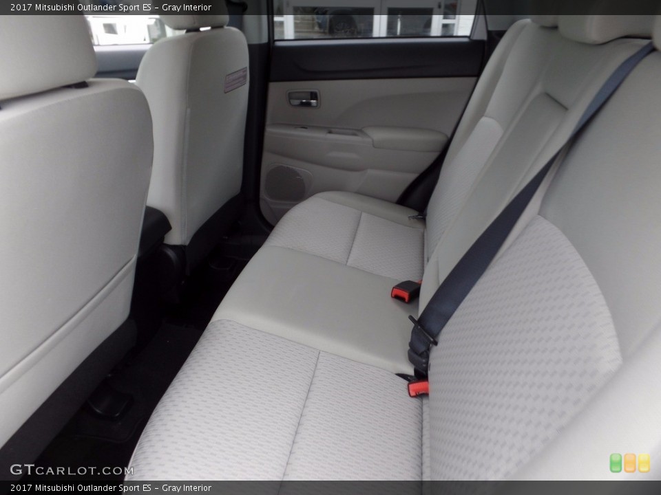 Gray Interior Rear Seat for the 2017 Mitsubishi Outlander Sport ES #122417535