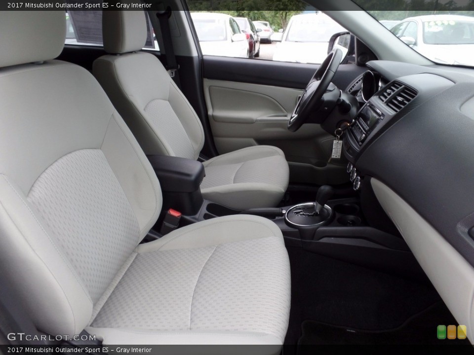 Gray Interior Photo for the 2017 Mitsubishi Outlander Sport ES #122417562