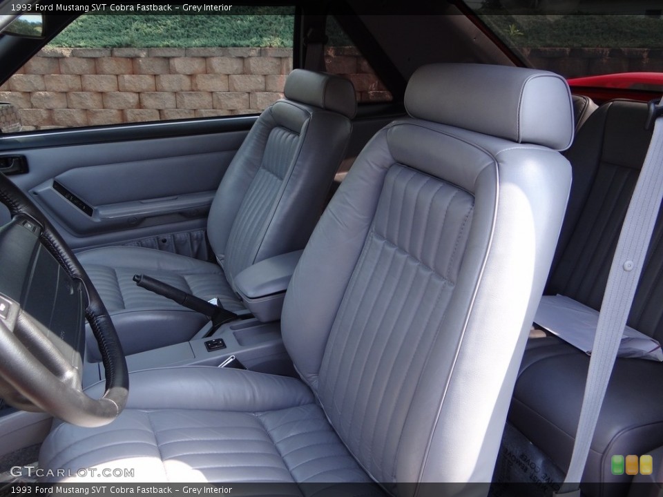 Grey 1993 Ford Mustang Interiors
