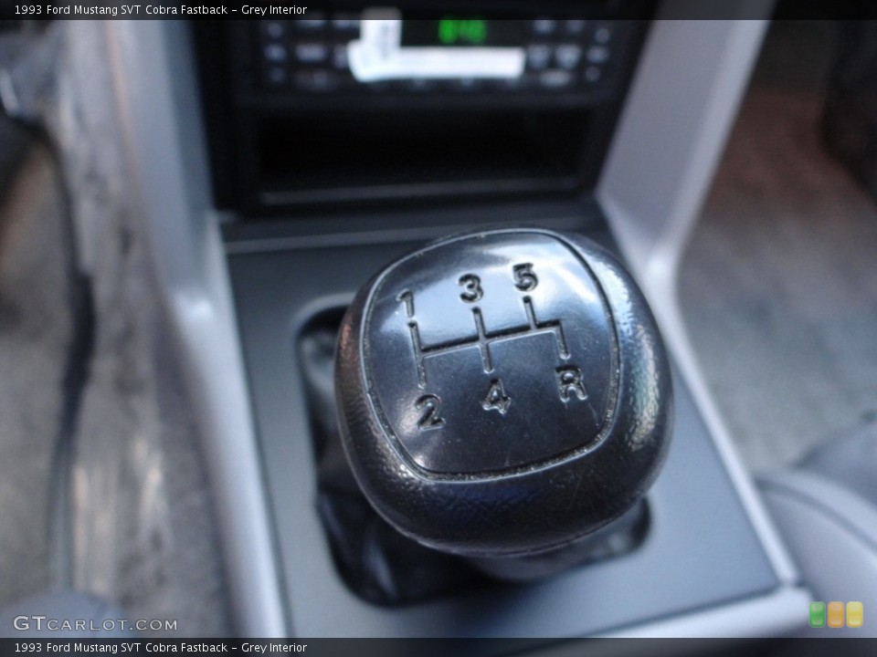 Grey Interior Transmission for the 1993 Ford Mustang SVT Cobra Fastback #122419011
