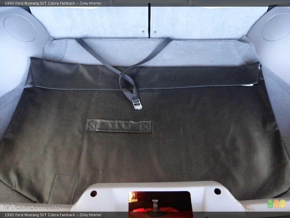 Grey Interior Trunk for the 1993 Ford Mustang SVT Cobra Fastback #122419080