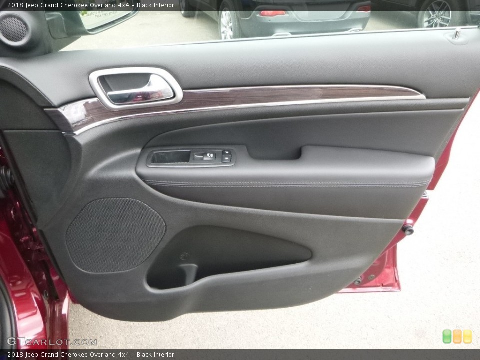 Black Interior Door Panel for the 2018 Jeep Grand Cherokee Overland 4x4 #122420755