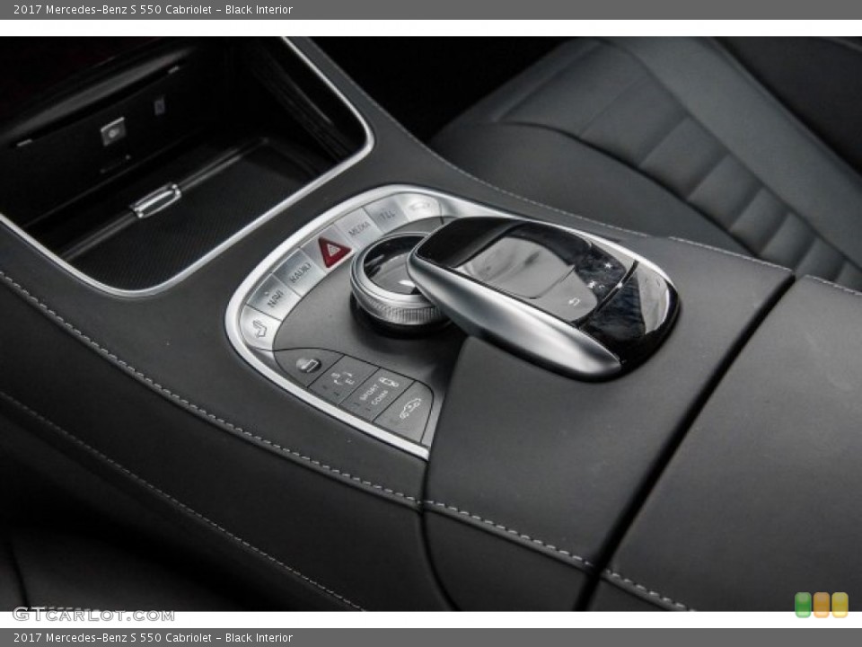 Black Interior Transmission for the 2017 Mercedes-Benz S 550 Cabriolet #122428190