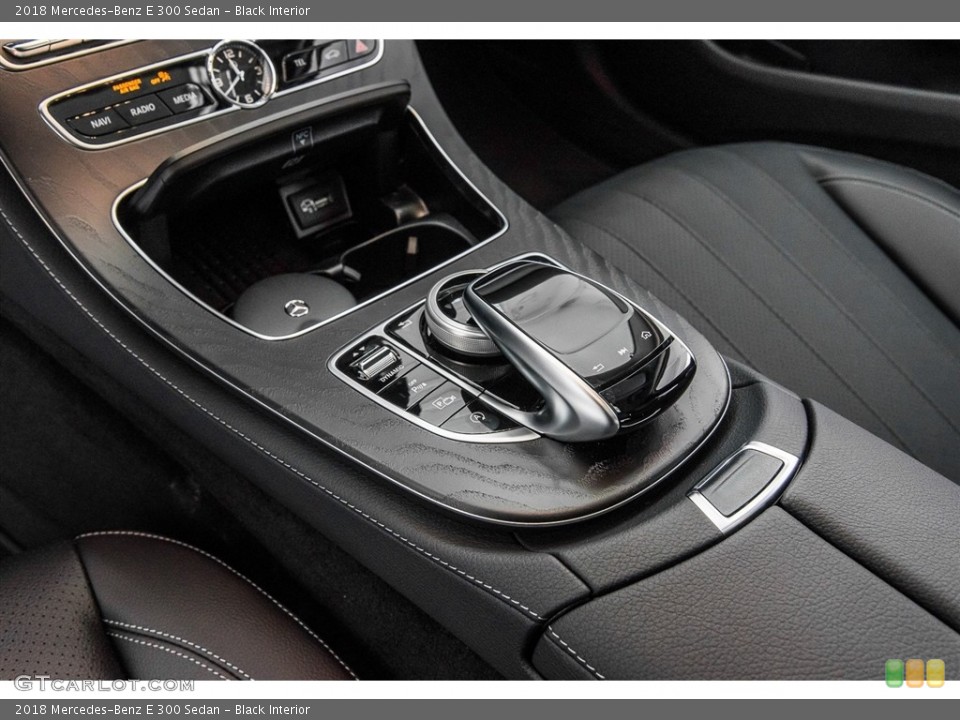 Black Interior Transmission for the 2018 Mercedes-Benz E 300 Sedan #122431085