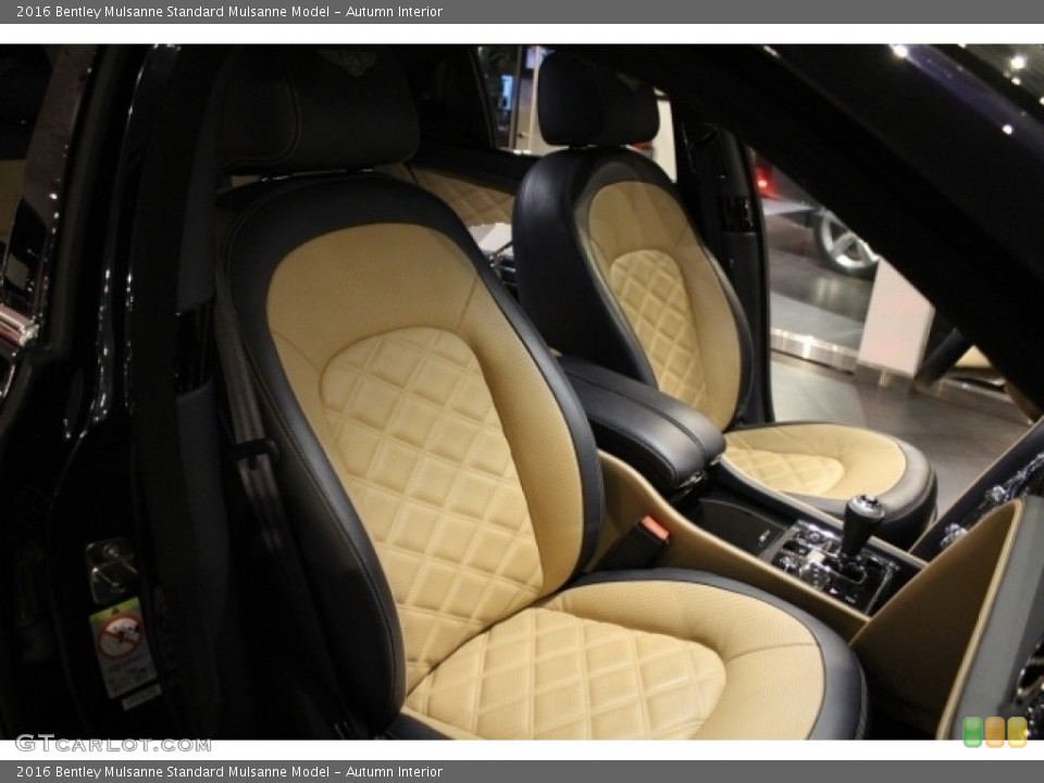 Autumn Interior Front Seat for the 2016 Bentley Mulsanne  #122432882
