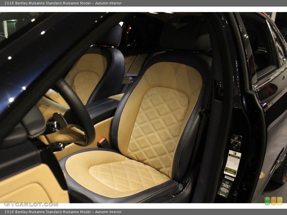 Autumn Interior Front Seat for the 2016 Bentley Mulsanne  #122433146