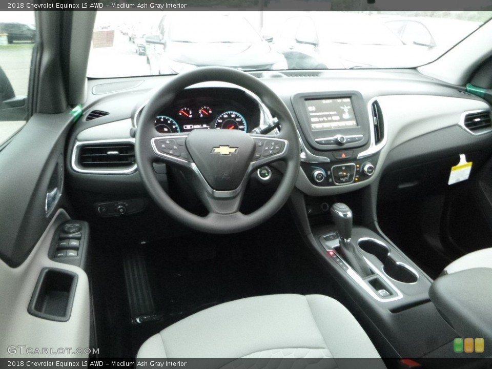 Medium Ash Gray Interior Photo for the 2018 Chevrolet Equinox LS AWD #122438918