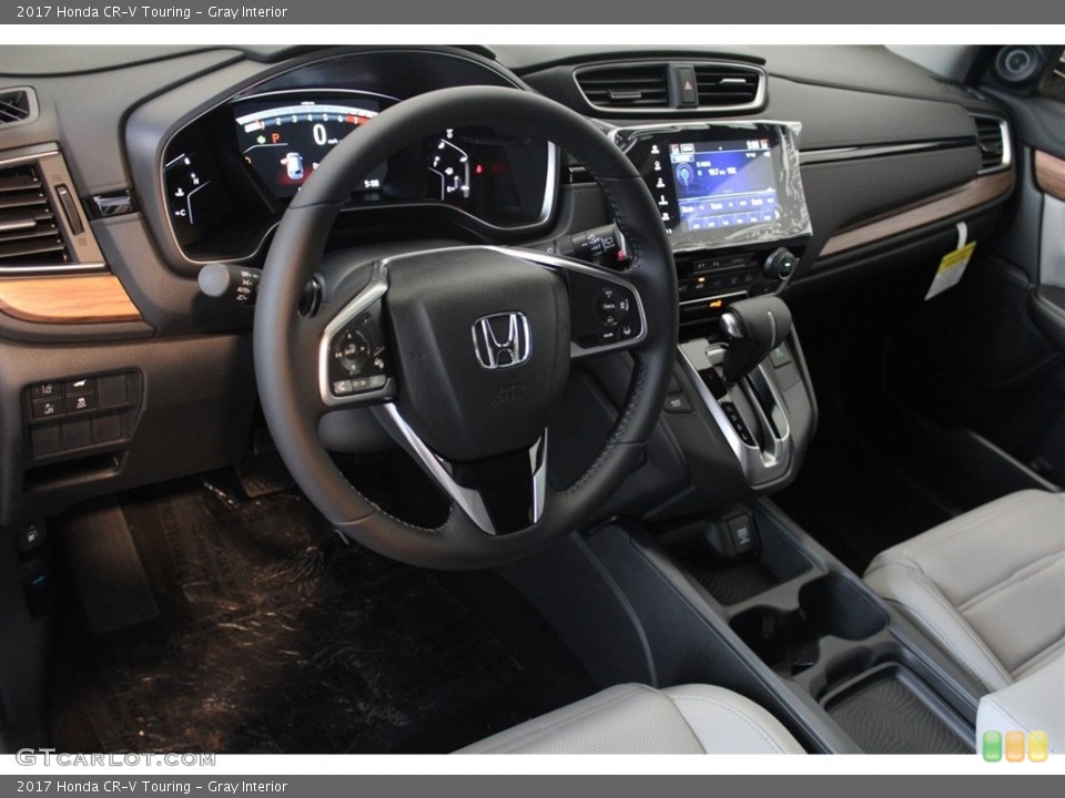Gray Interior Dashboard for the 2017 Honda CR-V Touring #122442848