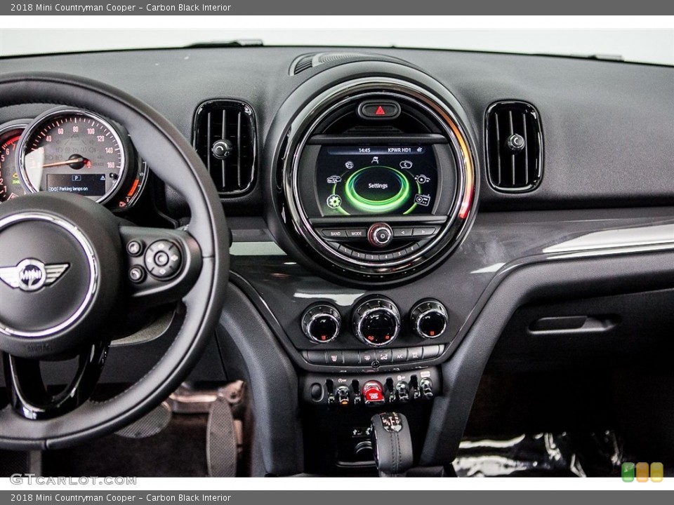 Carbon Black Interior Controls for the 2018 Mini Countryman Cooper #122447616