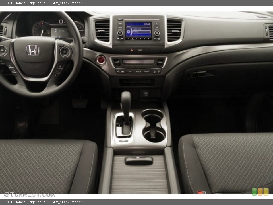 Gray/Black Interior Dashboard for the 2018 Honda Ridgeline RT #122458964