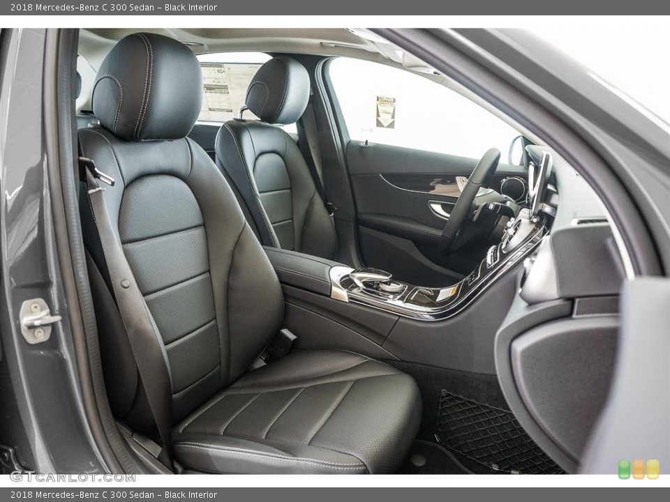 Black Interior Photo for the 2018 Mercedes-Benz C 300 Sedan #122461430
