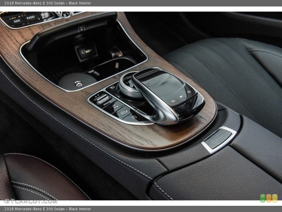 Black Interior Transmission for the 2018 Mercedes-Benz E 300 Sedan #122463885