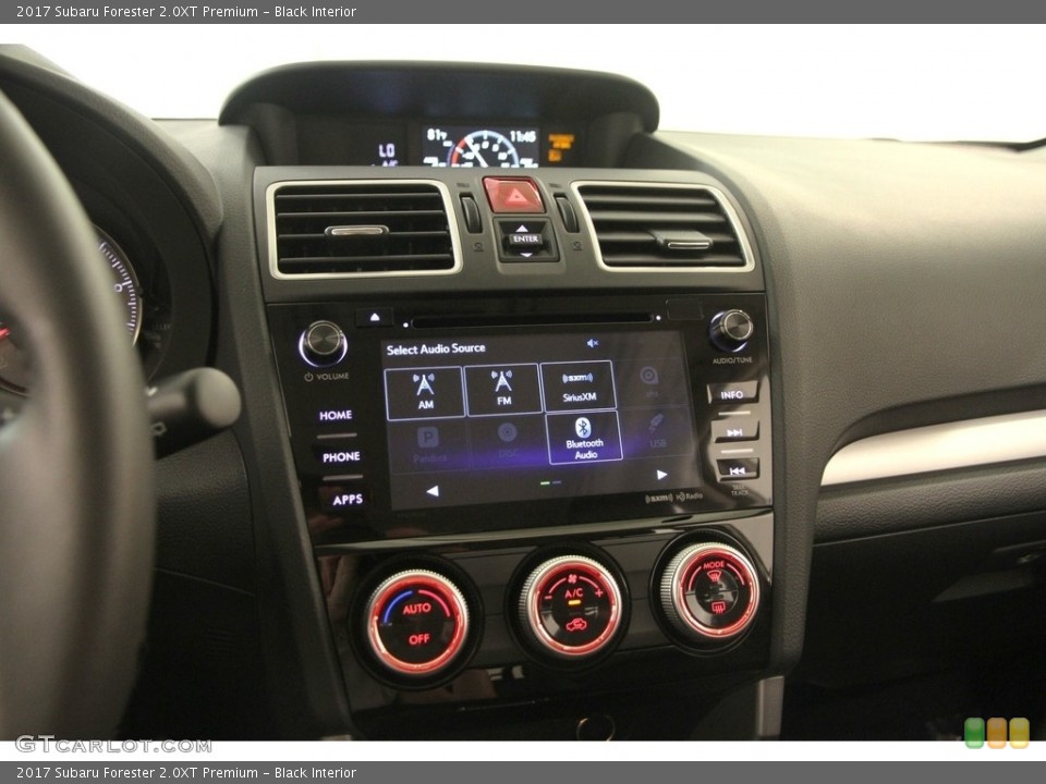 Black Interior Controls for the 2017 Subaru Forester 2.0XT Premium #122468725