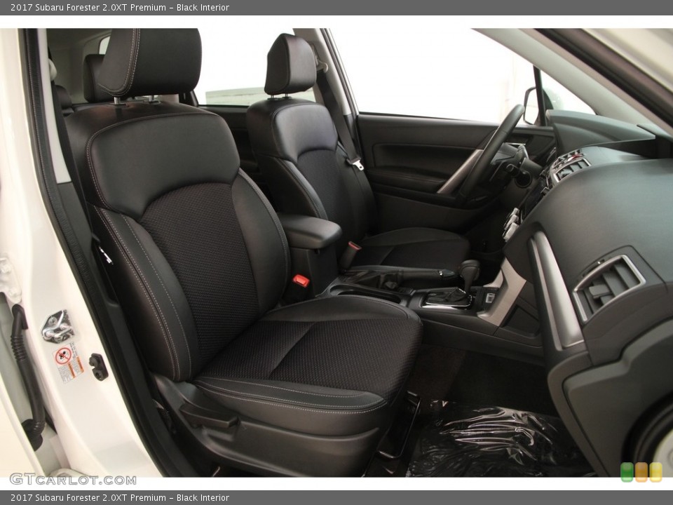Black Interior Front Seat for the 2017 Subaru Forester 2.0XT Premium #122468866