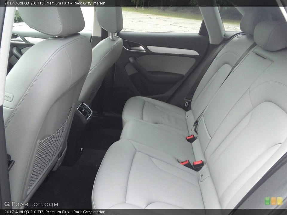 Rock Gray Interior Rear Seat for the 2017 Audi Q3 2.0 TFSI Premium Plus #122471038