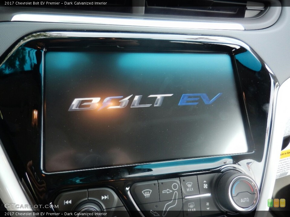 Dark Galvanized Interior Controls for the 2017 Chevrolet Bolt EV Premier #122471662