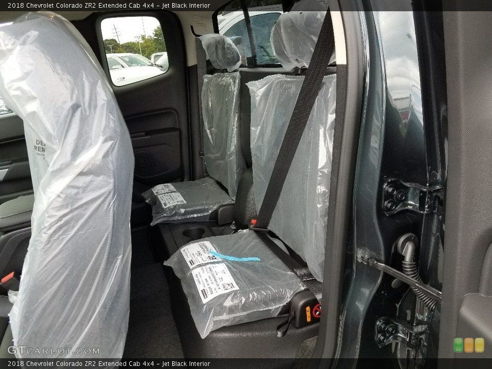 Jet Black Interior Rear Seat for the 2018 Chevrolet Colorado ZR2 Extended Cab 4x4 #122474392