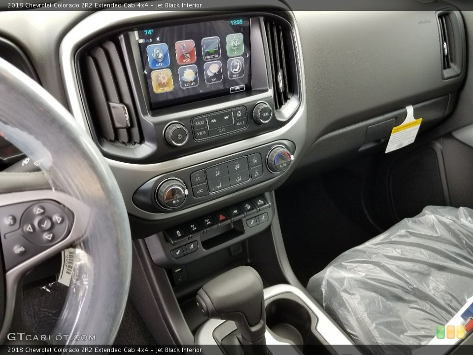 Jet Black Interior Controls for the 2018 Chevrolet Colorado ZR2 Extended Cab 4x4 #122474488