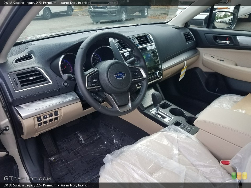 Warm Ivory Interior Photo for the 2018 Subaru Legacy 2.5i Premium #122477188