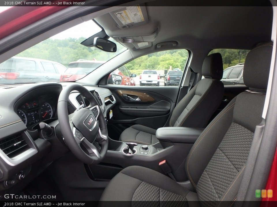 ­Jet Black Interior Front Seat for the 2018 GMC Terrain SLE AWD #122480377