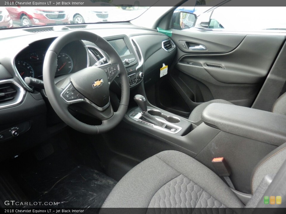 Jet Black Interior Photo for the 2018 Chevrolet Equinox LT #122485274