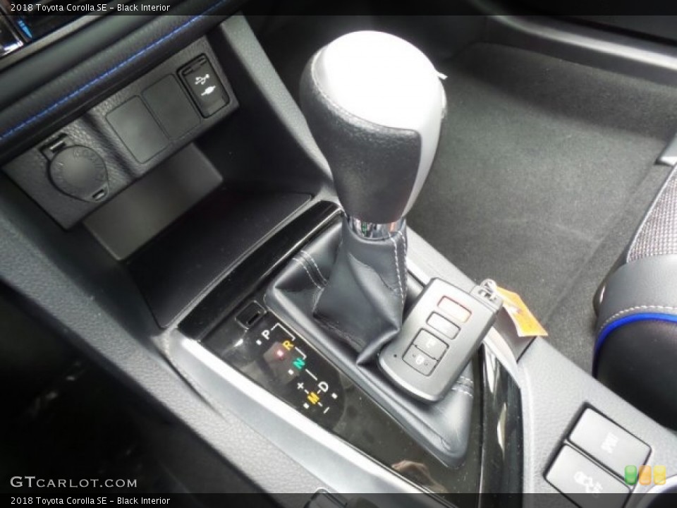 Black Interior Transmission for the 2018 Toyota Corolla SE #122488757