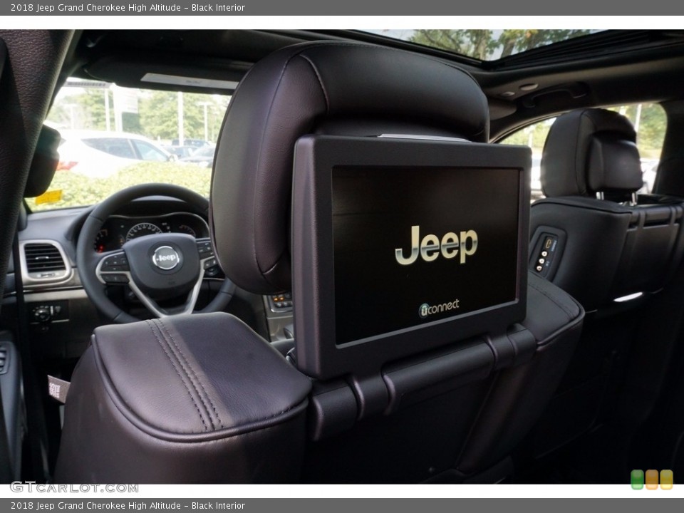 Black Interior Entertainment System for the 2018 Jeep Grand Cherokee High Altitude #122489714