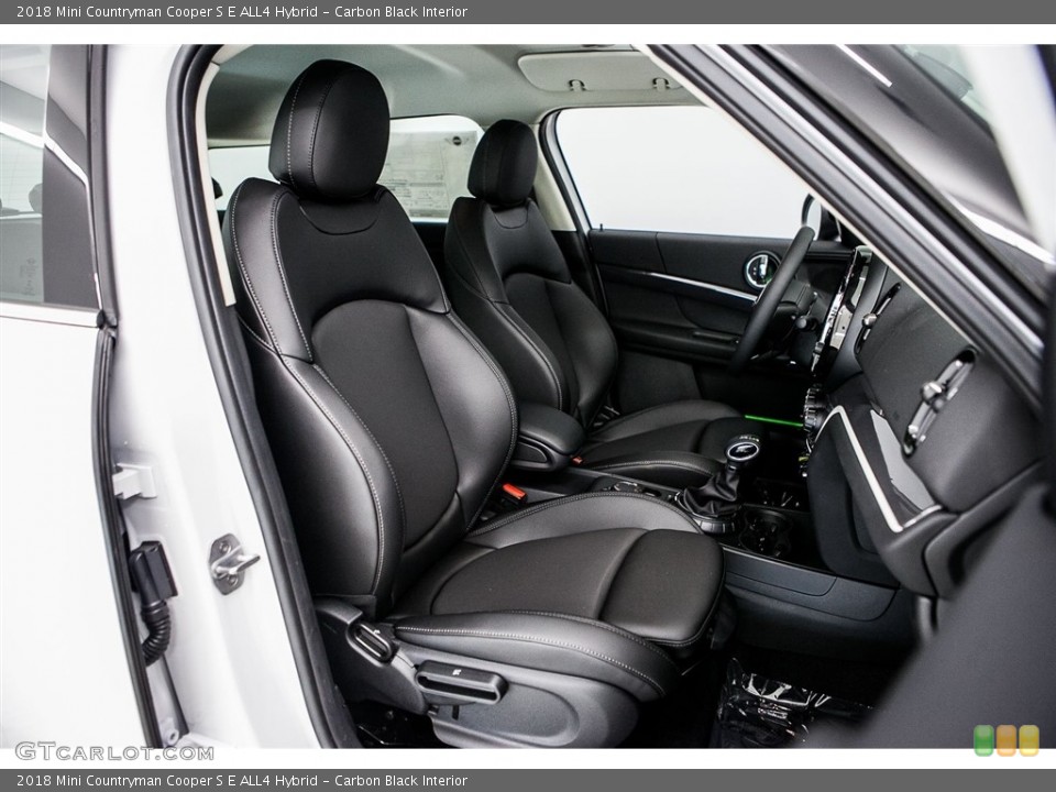 Carbon Black Interior Photo for the 2018 Mini Countryman Cooper S E ALL4 Hybrid #122493639