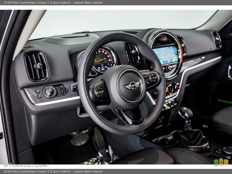 Carbon Black Interior Dashboard for the 2018 Mini Countryman Cooper S E ALL4 Hybrid #122493681