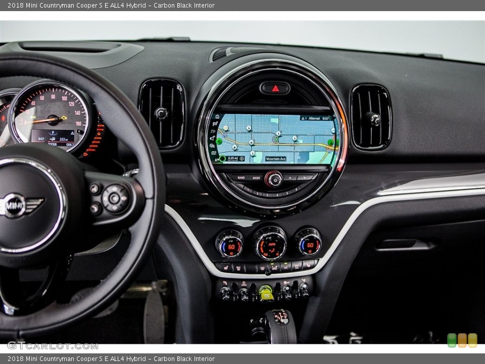 Carbon Black Interior Navigation for the 2018 Mini Countryman Cooper S E ALL4 Hybrid #122493698